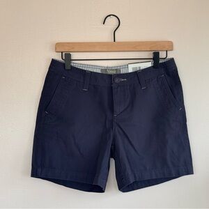 Natural Reflection Women’s 5” inseam 100% Cotton Shorts - Navy / Black Iris